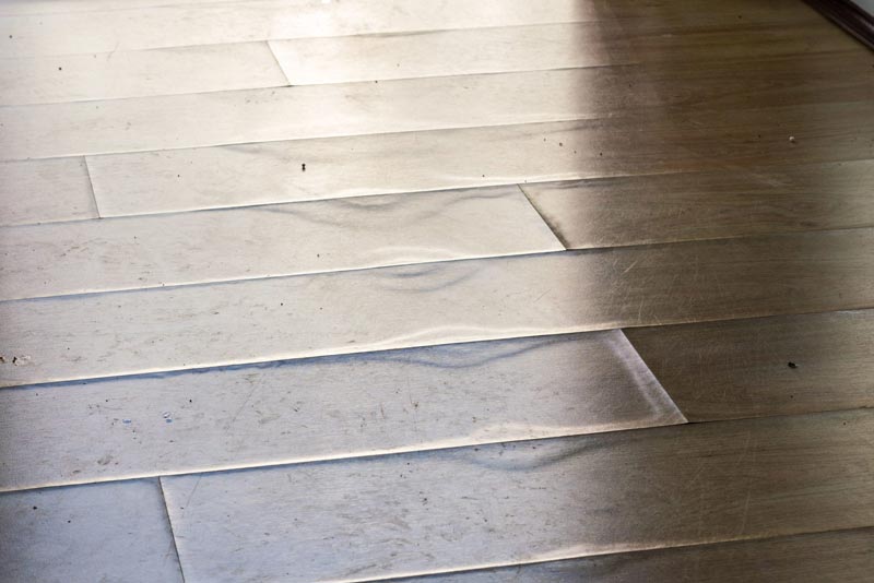 Cheap Poorly Installed Flooring
